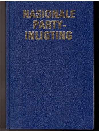 National Party Information / Nasionale Party-inligting 1982