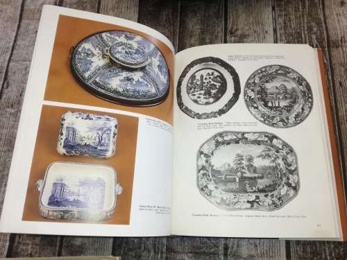 Blue and White Printed Pottery 1780-1880, two volumes - complete