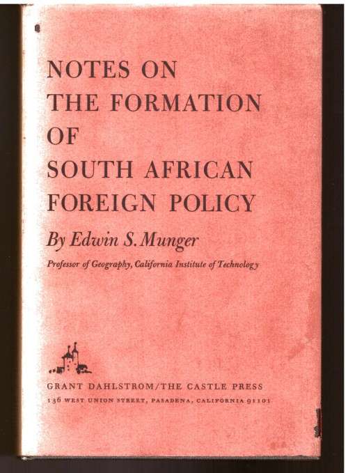 Notes on the formation of South African foreign policy
