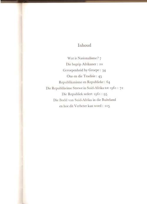 Two books- Beweging uitwaarts en Positiewe Nasionalisme