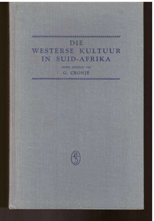 Die Westerse Kultur in Suid-Afrika