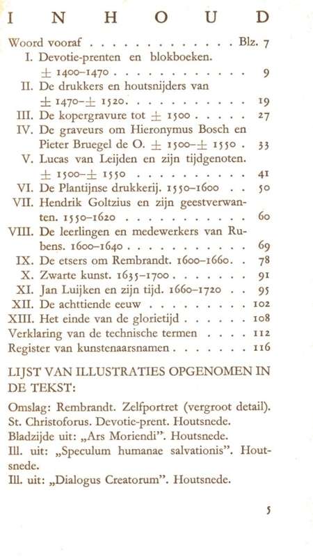 Prentkunst in de Nederlanden to 1800