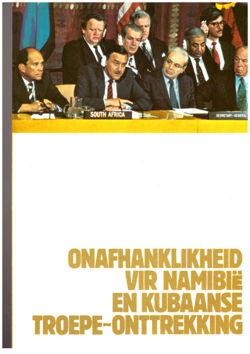 Onafhanklikheid vir Namibie en Kubaanse Troepe-ontrekking