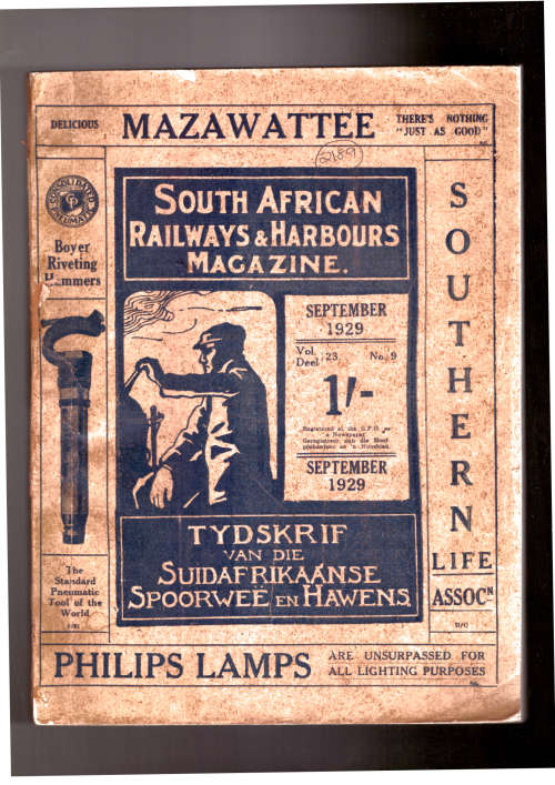 South African Railways and Harbours Magazine (August 1929)