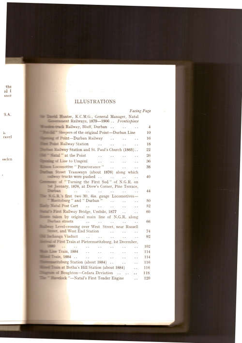 The Birth and Development of the Natal Railways (limited and signed)