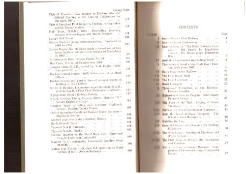 The Birth and Development of the Natal Railways (limited and signed)