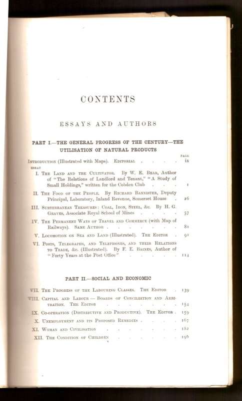The Civilisation of Our Day (1896)