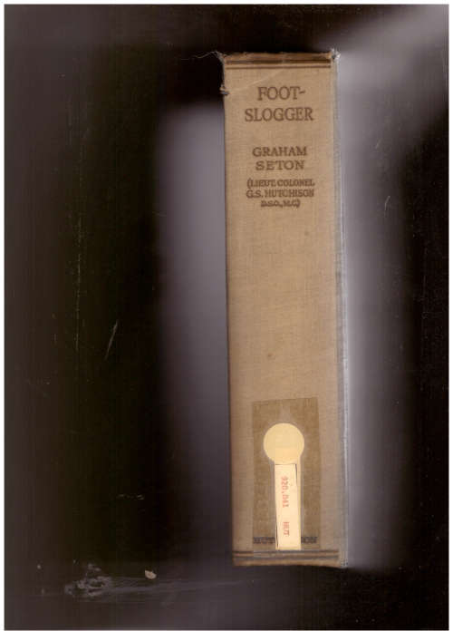 Footslogger (Lieutenant-Colonel G.S. Hutchison) (include in the Hinterland)