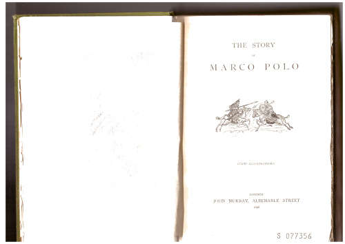 The Story of Marco Polo ( 1898)