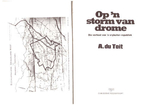 Twee boeke - Op `n storm van drome en Hoe ry die boere