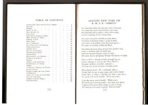 Under Southern Stars - A Diary Tour Through South Africa (1923) SIGNED