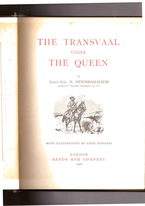 The Transvaal under The Queen