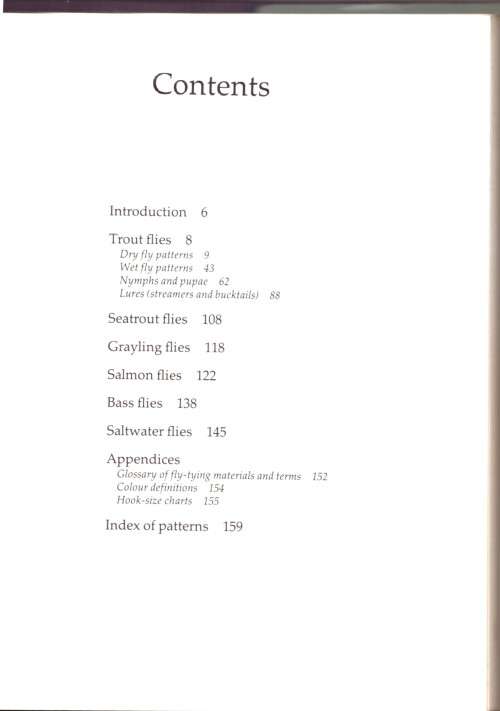 Fly Patterns An International Guide
