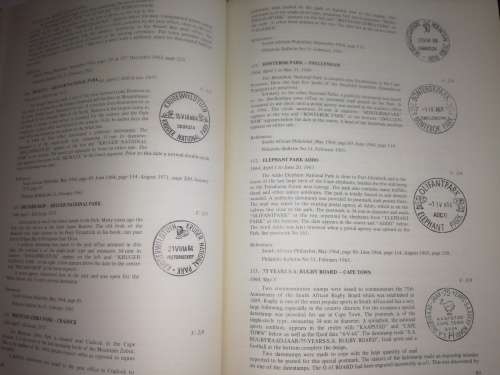 The Special and Commemorative Postmarks, Cachets and Covers of South Africa 1892-1975