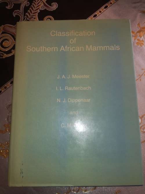Classification of Southern African Mammals