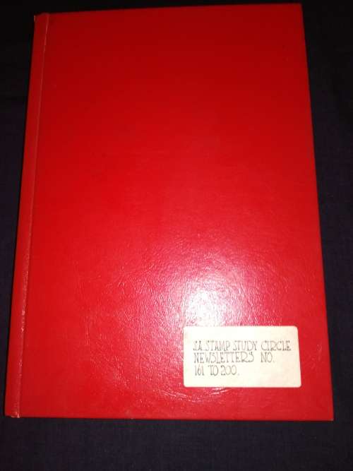 The South African Stamp Study Circle - Newsletters numbers 161 to 200, 1975