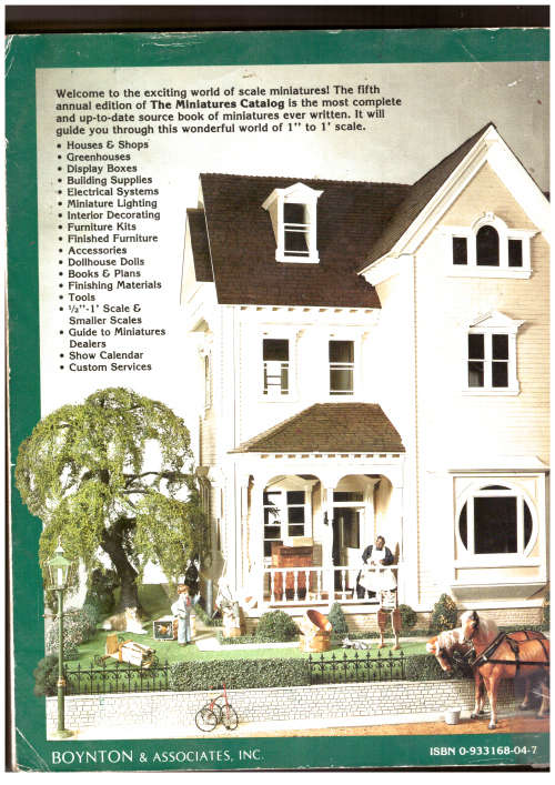The Miniatures Catalog, your complete guide to the world of scale miniatures