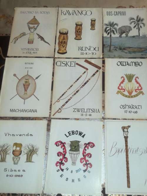 Homelands etc.. 9 books