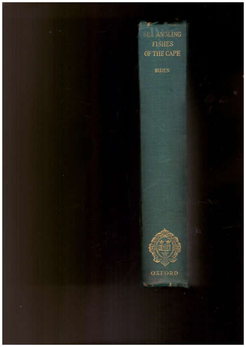 Sea-Angling Fishes of the Cape -1930 first edition