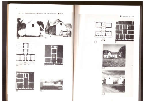 Die Europäische Grundlage de Kolonialarchitektur am Kap der Guten Hoffnung - Band 1 and 2