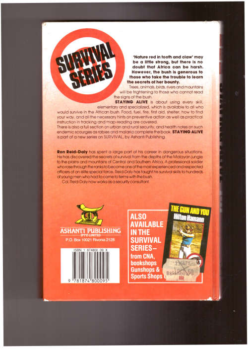 Staying Alive, A South African Survival Book - Ron Reid Daly