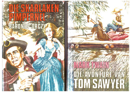 Die Skarlaken Pimpernel and Die Avonture van Tom Sawyer