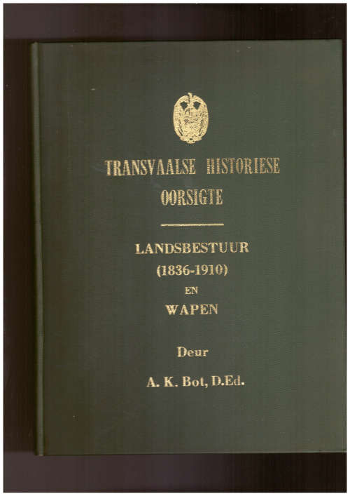 Transvaal Historical Reviews, Government (1836-1910) and Coat of Arms