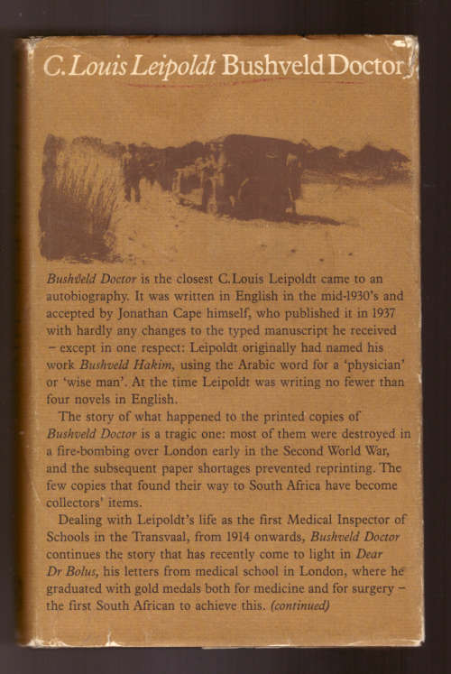 Bushveld Doctor - C. Louis Leipoldt