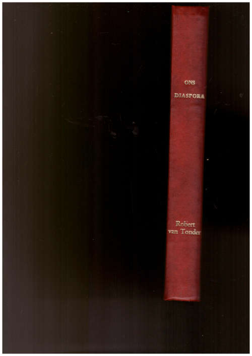 Ons Diaspora - Robert van Tonder