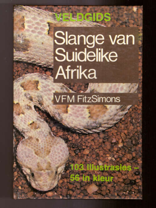 Veldgids Slange van Suidelike Afrika