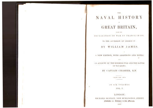 The Naval History of Great Britain (1837)