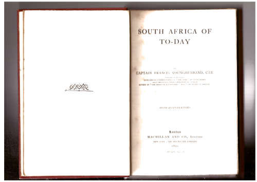 South Africa of To-Day - (1899)