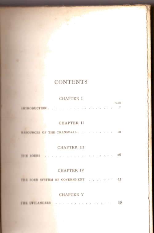 South Africa of To-Day - (1899)