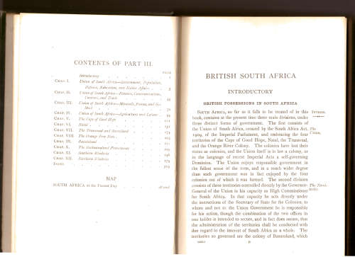 A Historical Geography of the British Colonies- South Africa