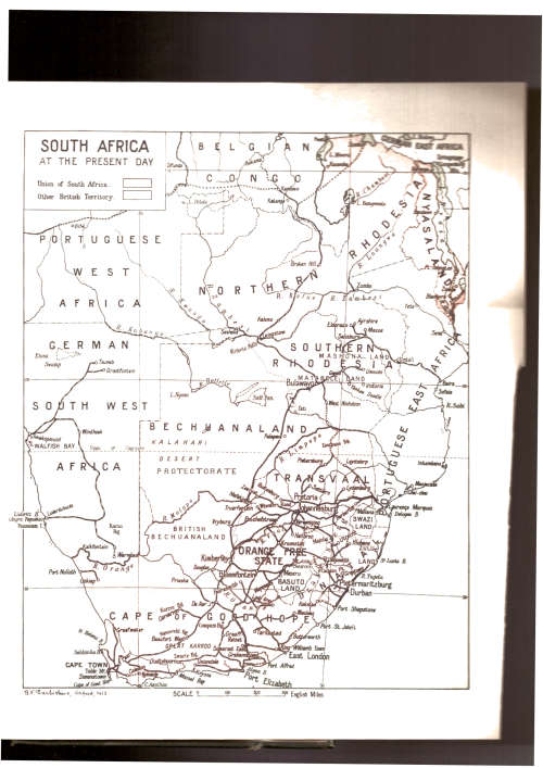 A Historical Geography of the British Colonies- South Africa