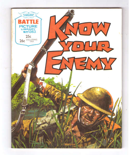 Battle Picture Library No. 1363, Know your Enemy