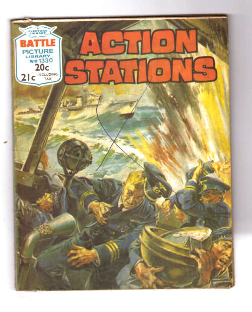 Battle Picture Library No. 1330, Action Stations