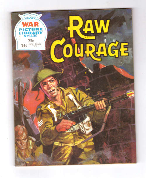 War Picture Library No. 1499, Raw Courage