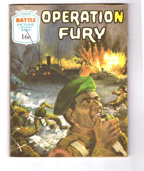Battle Picture Library No. 931, Operation Fury