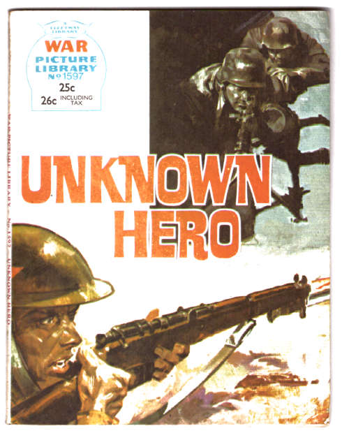 Battle Picture Library No. 1597, Unknown Hero