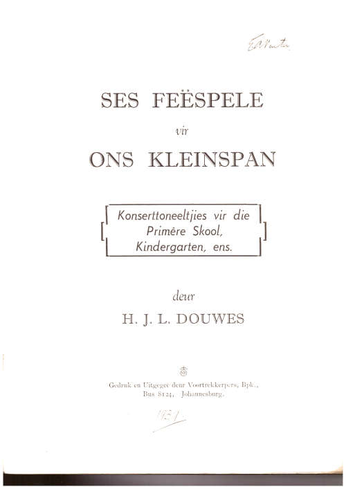 Ses feespele vir ons kleinspan (1939)
