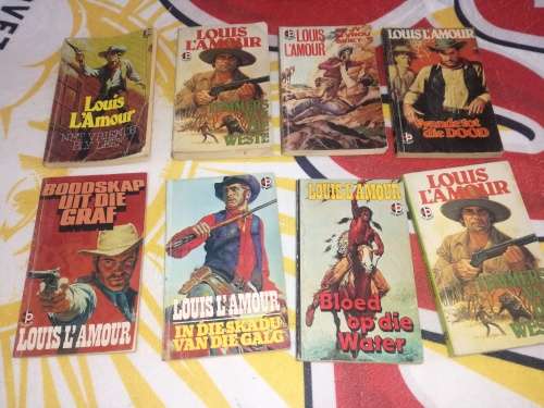 8 x Louis L`Amour in Afrikaans