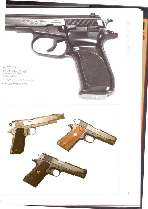 Modern Handguns, the complete illustrated guide, military and civilian handguns
