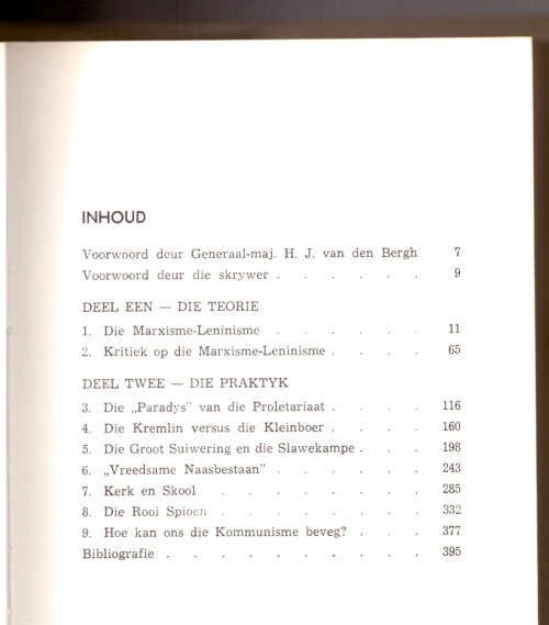 Die Kommunisme Fabel en Feit