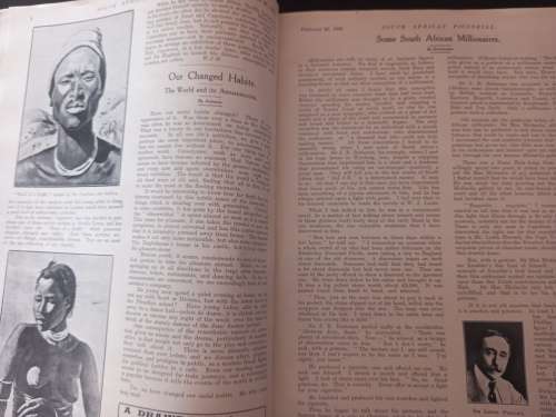 South African Pictorial,-  bounded antiquarian magazines - , 1924+, SCARCE