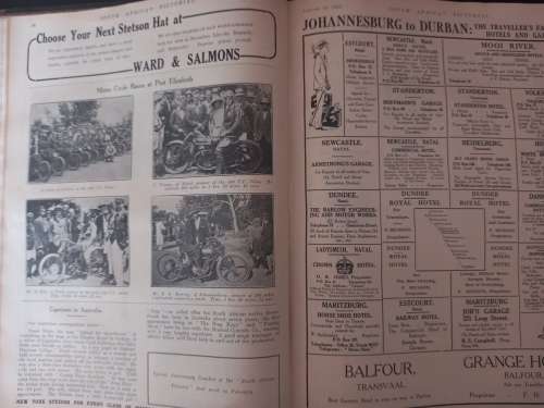 South African Pictorial,-  bounded antiquarian magazines - , 1924+, SCARCE