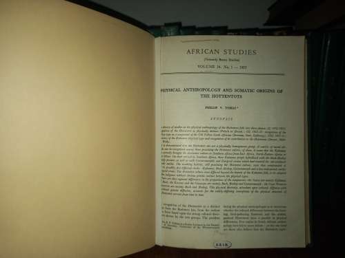 African Studies - 40 year issues