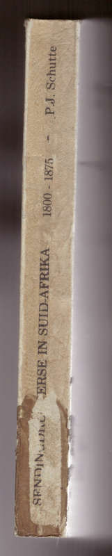 Sendingdrukpers in Suid-Afrika 1800-1875