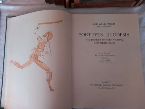 The Rock Paintings of Southern Africa: Southern Rhodesia ( Abbé Henri Breuil)