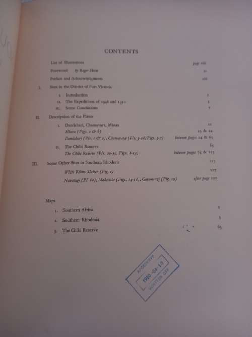 The Rock Paintings of Southern Africa: Southern Rhodesia ( Abbé Henri Breuil)